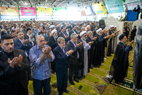 اقامه نماز عید سعید قربان در دانشگاه تهران