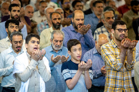 اقامه نماز عید سعید قربان در دانشگاه تهران
