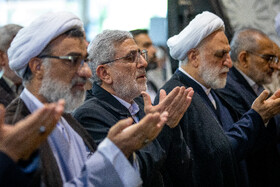 حضور سردار اسماعیل قاآنی، فرمانده سپاه قدس در اقامه نماز عید سعید قربان در دانشگاه تهران