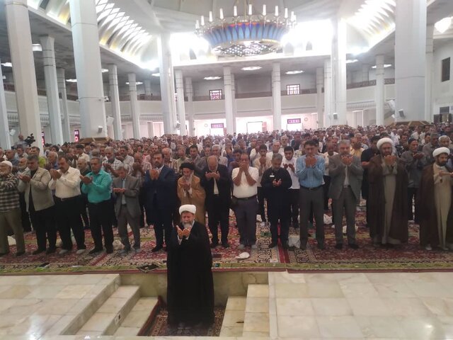 اقامه نماز عید قربان در ۷۵ نقطه استان فارس
