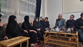 دیدار نمایندگان دولت با خانواده الهه حسین‌نژاد
