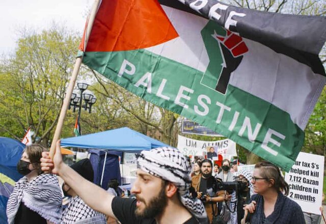 جاسوسی دانشگاه میشیگان آمریکا از دانشجویان حامی فلسطین