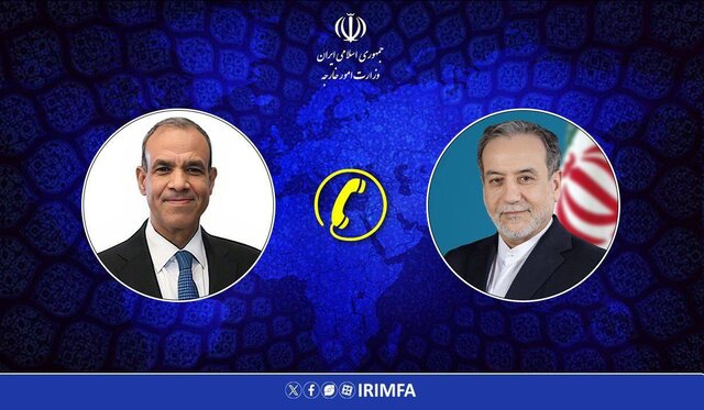 تماس تلفنی وزیر خارجه مصر با عراقچی