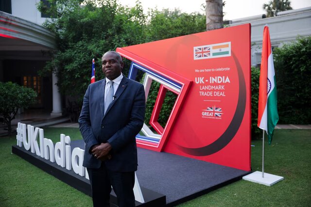 «دیوید لمی» وزیر امور خارجه انگلیس گفتوگوی هند و انگلیس درباره «مقابله با تروریسم»