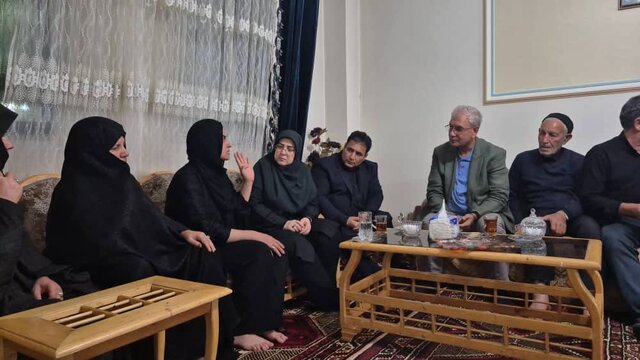 دیدار نمایندگان دولت با خانواده الهه حسیننژاد دیدار نمایندگان دولت با خانواده الهه حسیننژاد