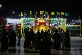 برپایی نمایشگاه عید غدیر خم در حرم بانوی کرامت