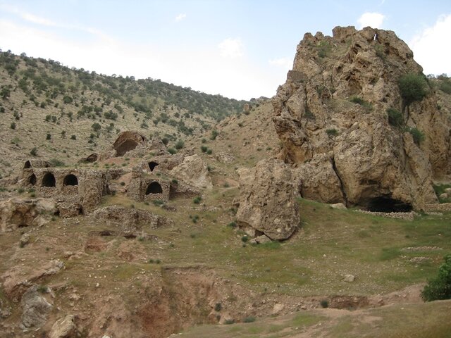 قلعه پارتی - ساسانی سام چردال مرمت میشود