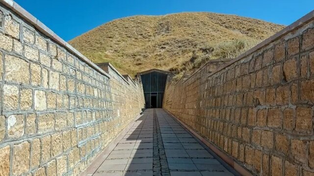 ورودی تپه «میداس» کشف مقبره ۲۸۰۰ ساله