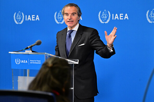 گروسی: غنیسازی اورانیوم غیرقانونی نیست اما درباره ایران نگران هستیم گروسی: غنیسازی اورانیوم غیرقانونی نیست اما درباره ایران نگران هستیم