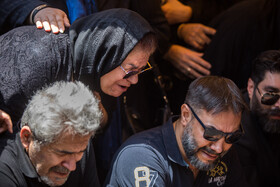 مراسم خاکسپاری امیر سمواتی