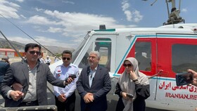 ورود یک فروند بالگرد به سامانه اورژانس گچساران پس از ۵ سال