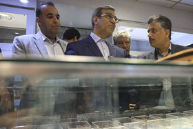 غلامحسین مظفری، استاندار خراسان رضوی در بازدید استاندار خراسان رضوی از بازار رضا مشهد