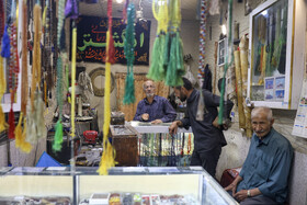 بازدید استاندار خراسان رضوی از بازار رضا مشهد