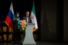 سخنرانی سیدعباس صالحی، وزیر فرهنگ در مراسم گشایش هفته فرهنگی روسیه در ایران