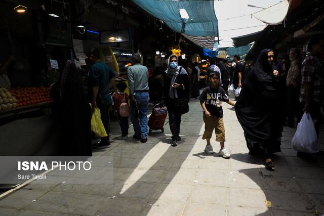 عکس تزیینی است بازار شهرکرد در آرامش کامل است