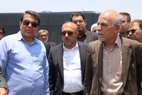 بازدید نماینده رئیس‌جمهور از پروژه ریلی کرمان - سیرجان