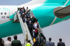 بازگشت حجاج مشهدی از سرزمین وحی