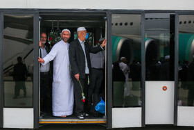 بازگشت حجاج مشهدی از سرزمین وحی