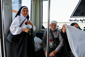 بازگشت حجاج مشهدی از سرزمین وحی