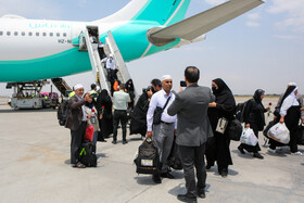 بازگشت حجاج مشهدی از سرزمین وحی