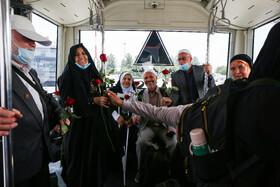 بازگشت حجاج مشهدی از سرزمین وحی