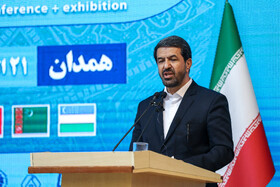 سخنرانی حمید ملانوری شمسی استاندار همدان در مراسم افتتاحیه سومین کنفوبیشن بین‌المللی گردشگری سلامت اکو - همدان