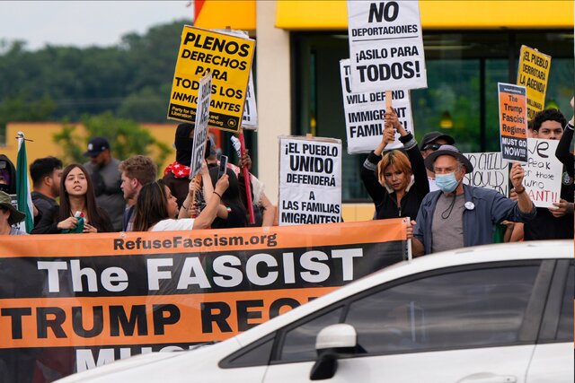 اعتراضات در آمریکا به نیویورک و شیکاگو رسید