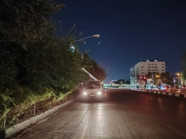 تامین برق پایدار در شادپیمایی غدیر شیراز   