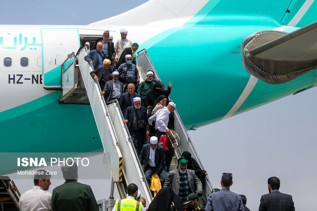 عکس از آرشیو ۳۶ پرواز برای بازگشت زائران خراسانی پیشبینی شده است