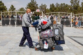 بازگشت نخستین گروه حجاج ـ اصفهان