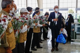بازگشت نخستین گروه حجاج ـ اصفهان