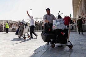 بازگشت نخستین گروه حجاج ـ اصفهان