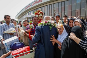 بازگشت نخستین گروه حجاج ـ اصفهان