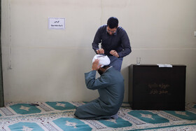 مراسم عمامه گذاری طلاب حوزه علمیه اصفهان