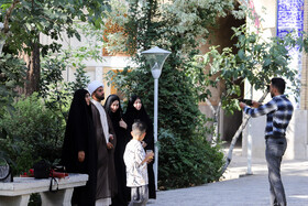 مراسم عمامه گذاری طلاب حوزه علمیه اصفهان