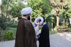 مراسم عمامه گذاری طلاب حوزه علمیه اصفهان