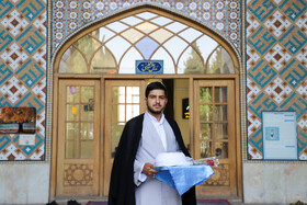 مراسم عمامه گذاری طلاب حوزه علمیه اصفهان