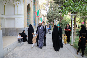 مراسم عمامه گذاری طلاب حوزه علمیه اصفهان