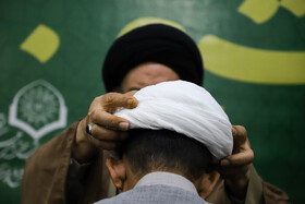 مراسم عمامه گذاری طلاب حوزه علمیه اصفهان
