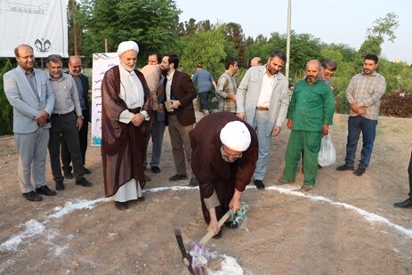 کلنگ احداث دانشکده معماری اسلامی دانشگاه قم زده شد