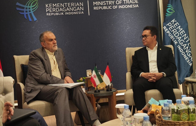 رایزنی معاون وزیر خارجه ایران با وزیر تجارت اندونزی در جاکارتا