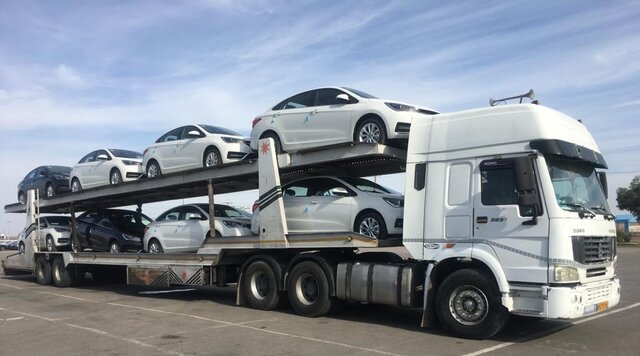 عکس: تزئینی توقیف تریلی حامل ۶ خودروی چینی با پلاک جعلی در سوادکوه