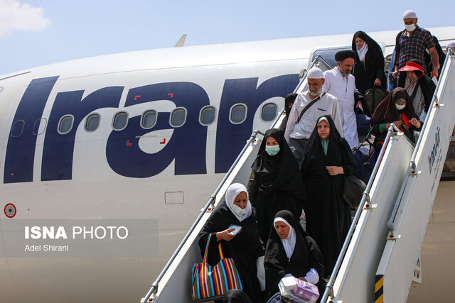 عکس آرشیوی است آخرین وضعیت زائران ایرانی در عربستان با لغو پروازها