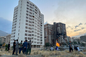 حمله رژیم صهیونیستی به یک مجتمع مسکونی در شمال غرب تهران