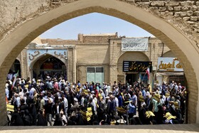 تجمع مردمی علیه تهاجم رژیم صهیونیستی به ایران - یزد