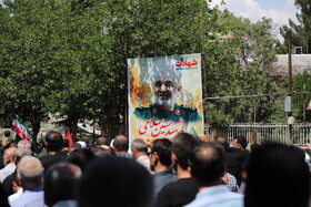 راهپیمایی مردم بجنورد در محکومیت حمله رژیم صهیونیستی به ایران