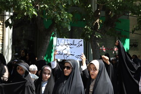 راهپیمایی مردم بجنورد در محکومیت حمله رژیم صهیونیستی به ایران