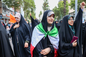 راهپیمایی مردم رشت علیه تهاجم رژیم صهیونیستی به ایران