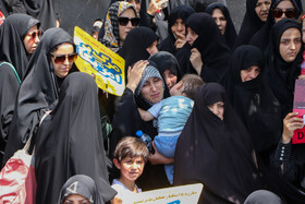 راهپیمایی مردمی علیه تهاجم رژیم صهیونیستی به ایران - زنجان