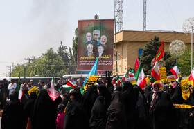 راهپیمایی مردمی علیه تهاجم رژیم صهیونیستی به ایران - زنجان